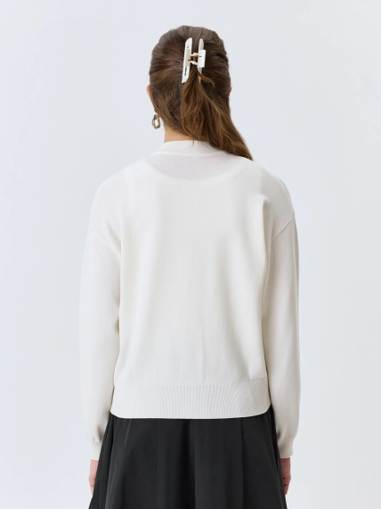 Вязаный бомбер 