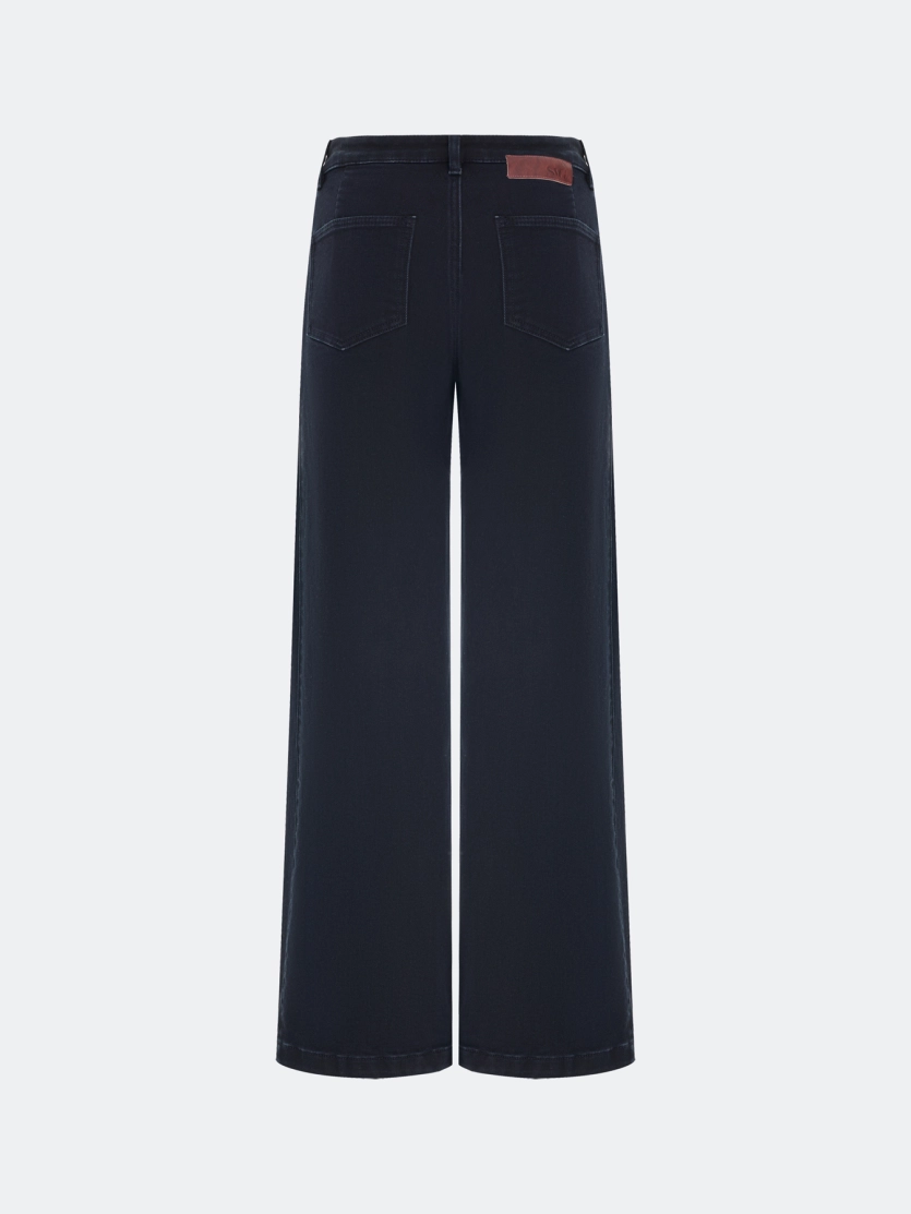 Утепленные джинсы Wide leg