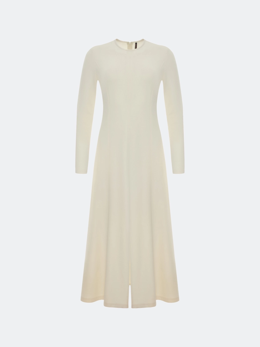 Платье-мини с рельефными швами