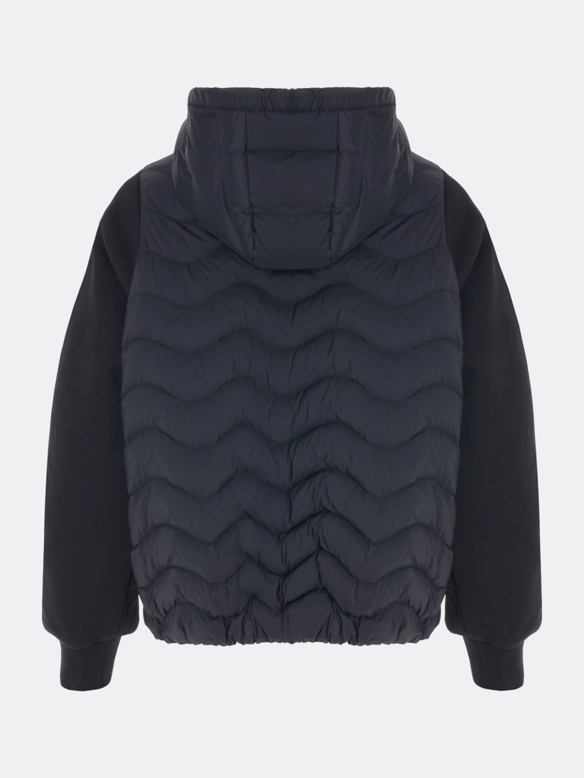 Комбинированная куртка с трикотажными рукавами