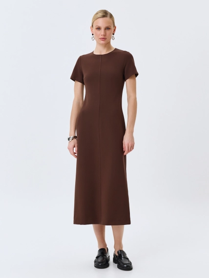 Базовое платье из смесовой вискозы