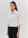 Укороченная Oversize блузка