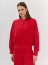 Трикотажный бомбер Oversize