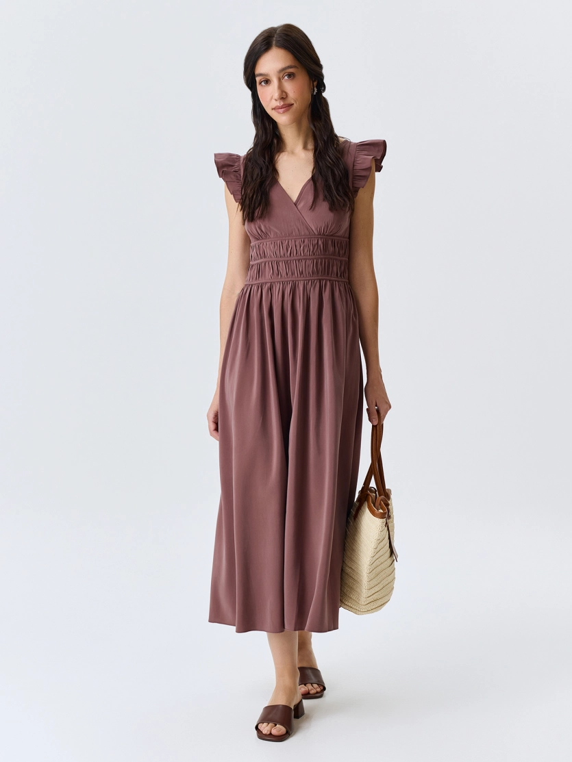 Платье-сарафан из вискозы