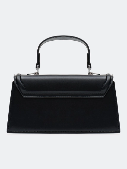 Сумка-багет из искусственной кожи