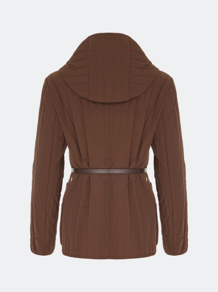 Куртка с тонким ремнем