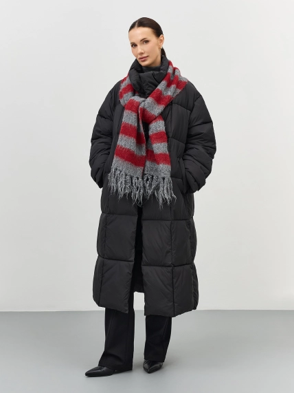 Яркий шарф в полоску 