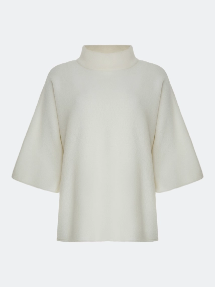 Oversize джемпер с широкими рукавами