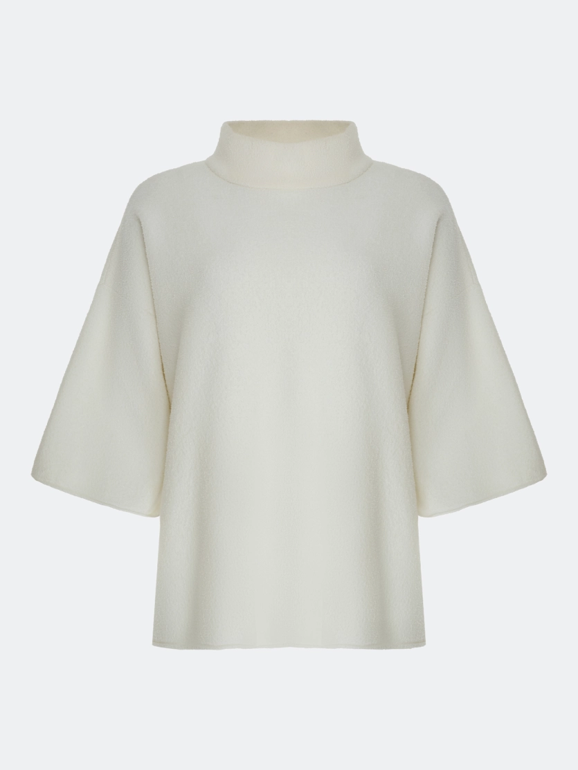 Oversize джемпер с широкими рукавами