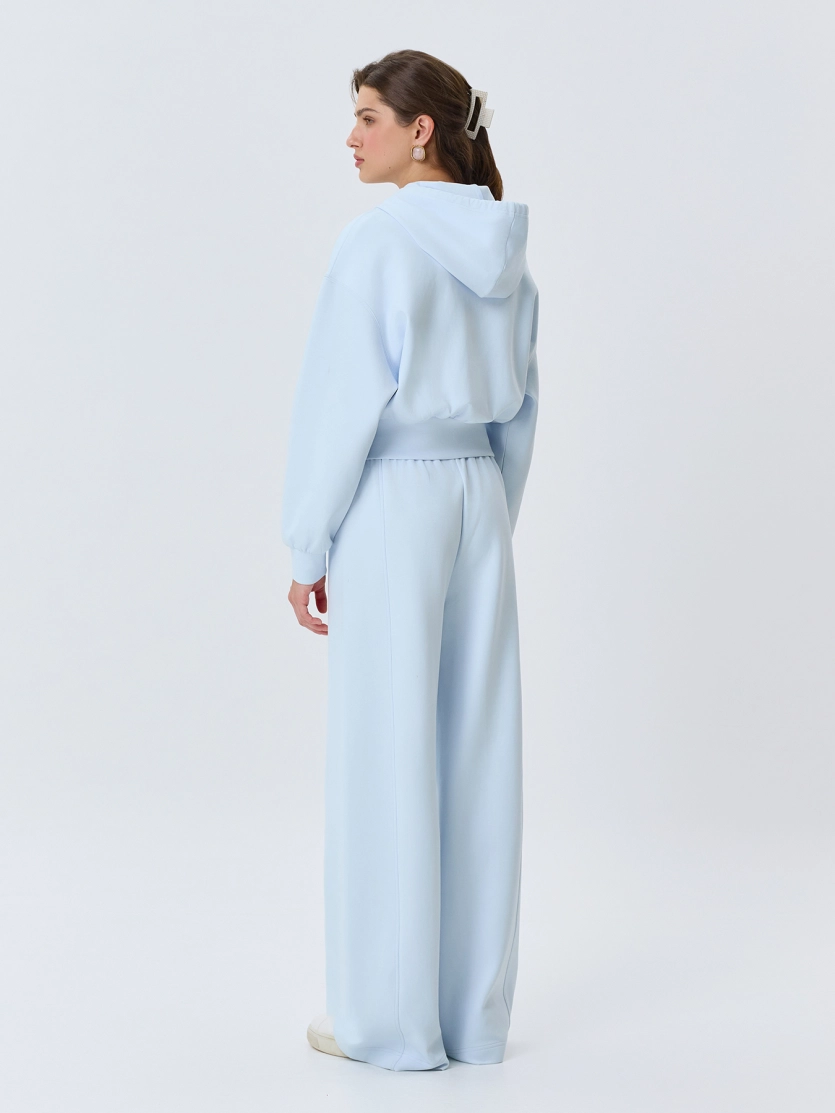 Трикотажные брюки из хлопка