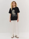 Oversize футболка с принтом