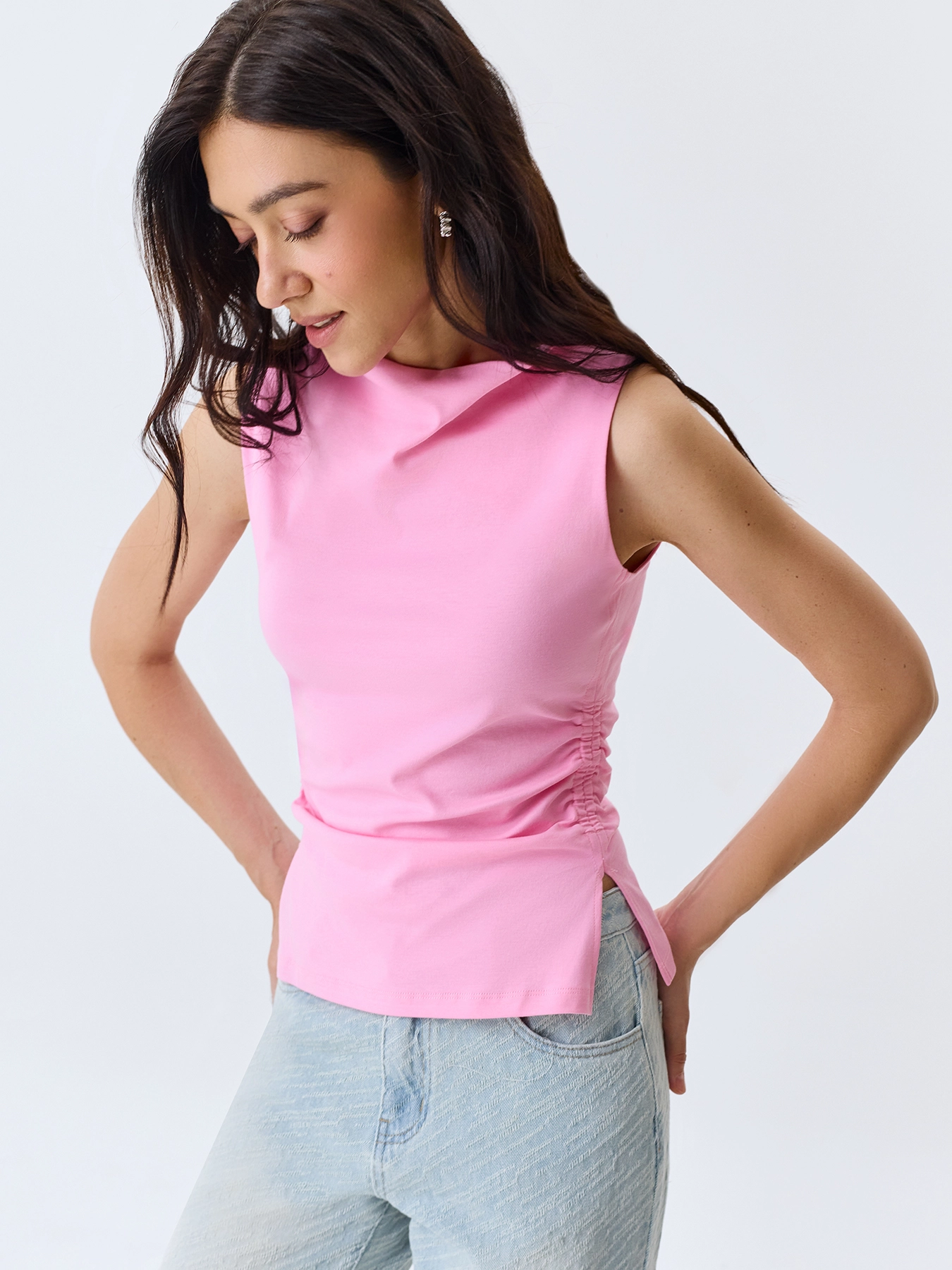 Топ с драпировкой SAVAGE