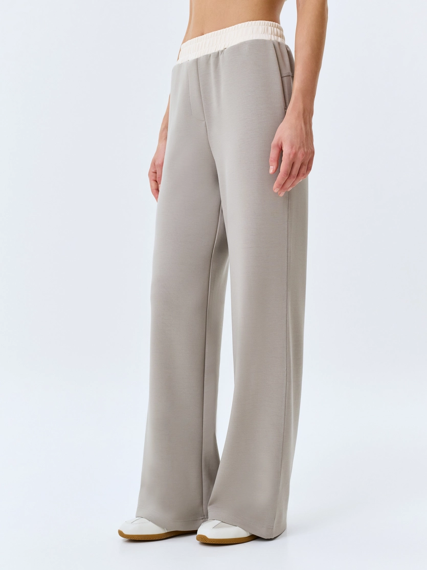 Прямые брюки из модала