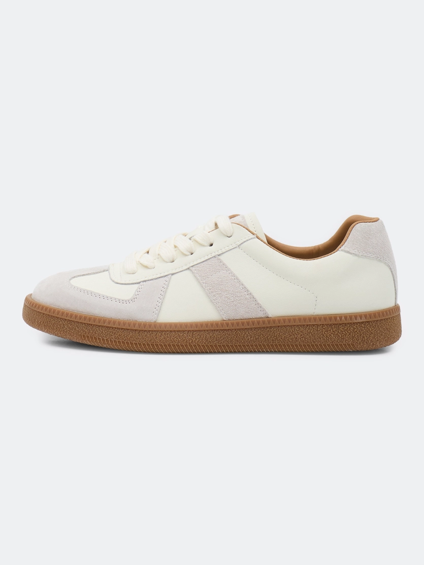 Базовые кеды из натуральной замши