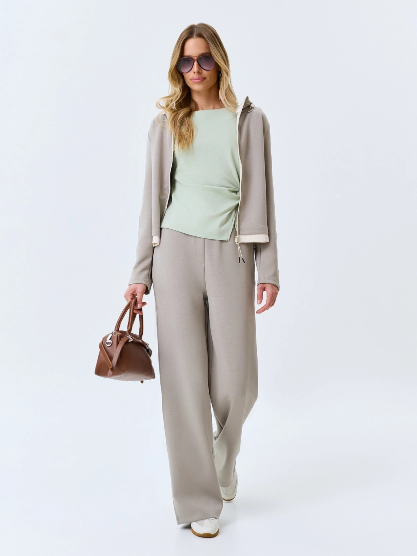 Прямые брюки из модала