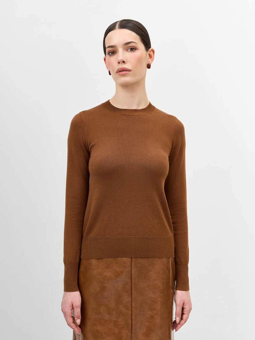 Базовый вязаный джемпер