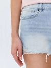 Джинсовые шорты с дестроями
