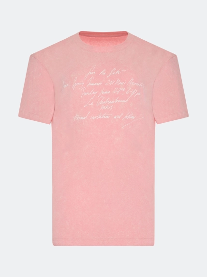 Oversize футболка с эффектом варки