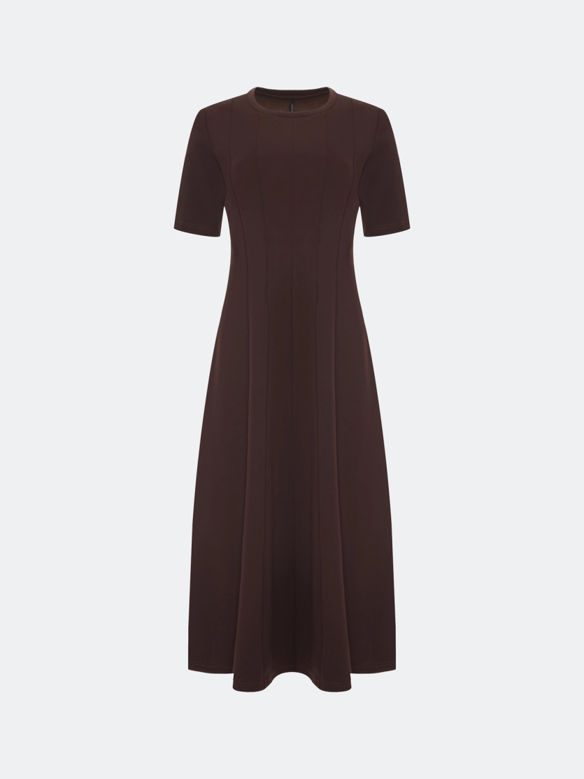 Трикотажное платье из вискозы