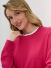 Удлиненный базовый джемпер