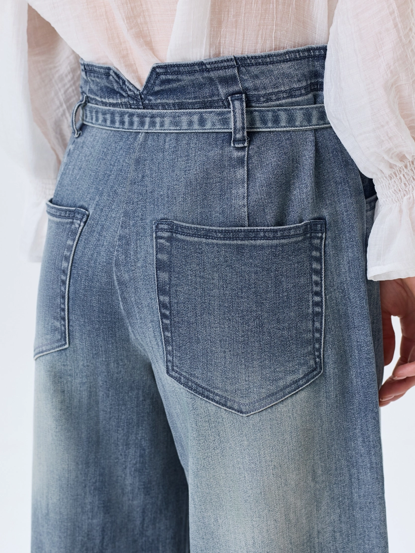 Широкие джинсы в стиле "Бохо"