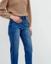 Укороченные джинсы straight fit