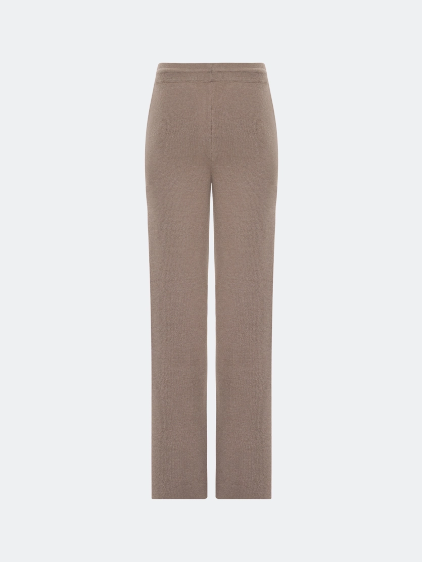 Вязаные брюки с шерстью