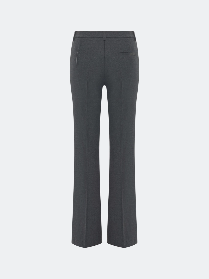 Меланжевые брюки со стрелками