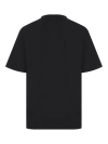 Футболка Oversize с флок принтом