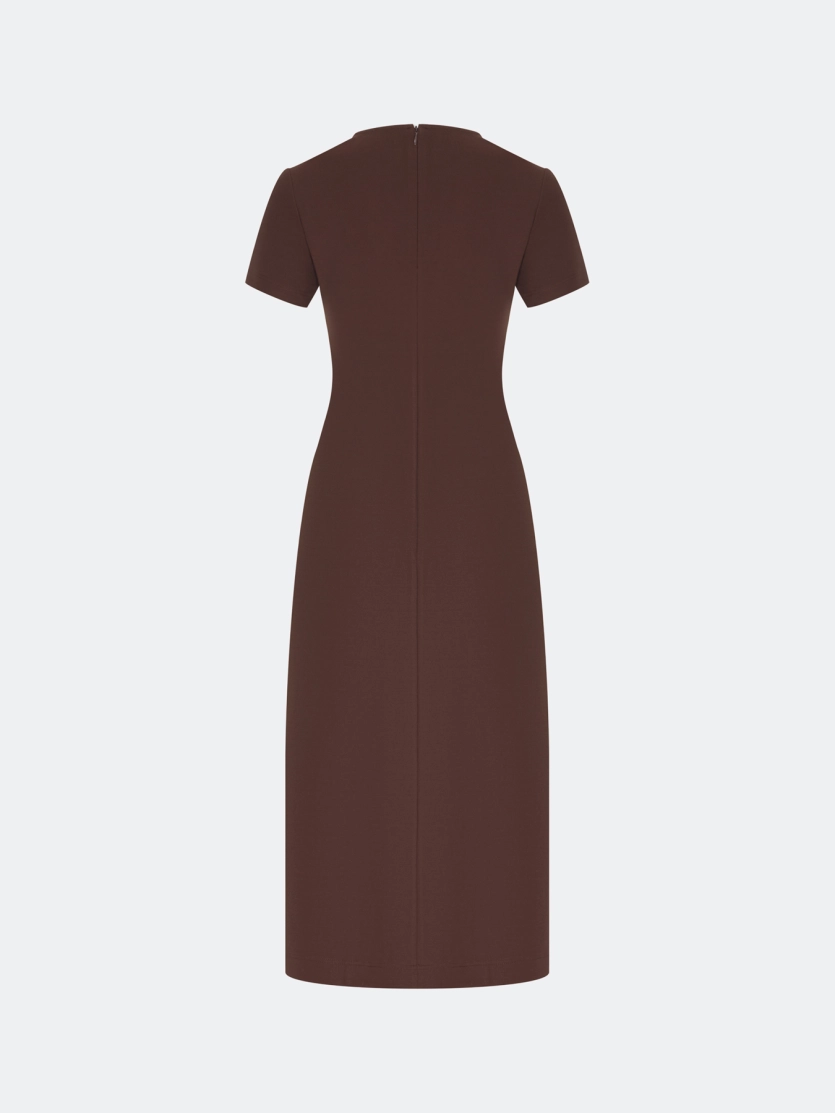 Базовое платье из смесовой вискозы