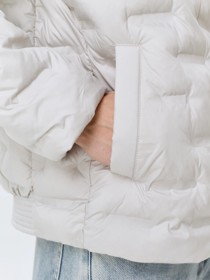 Куртка с абстрактной стежкой