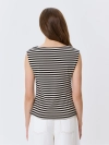 Асимметричный топ в полоску