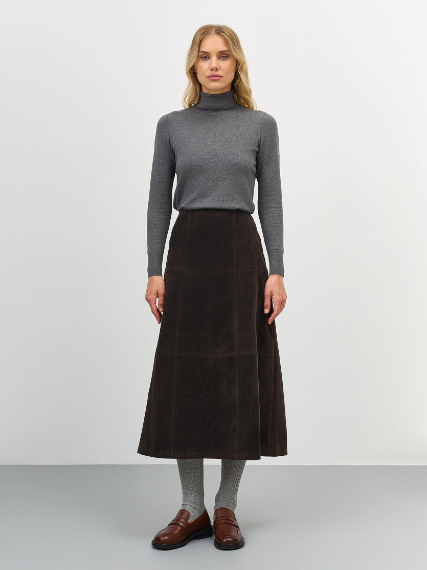 Базовая водолазка из смесовой вискозы