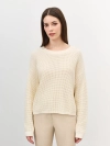 Свитер с текстурной вязкой
