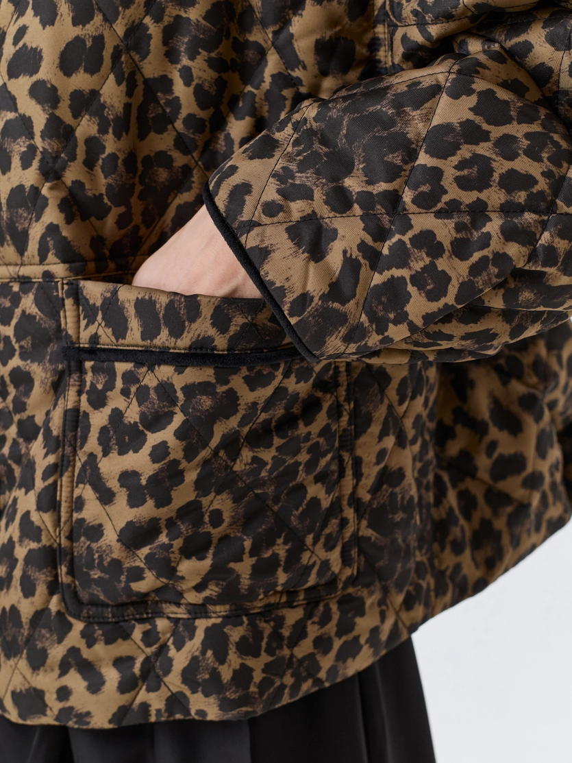 Куртка с анималистичным принтом