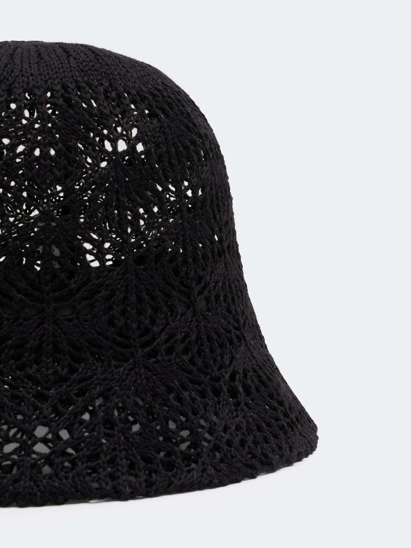 Хлопковая ажурная панама