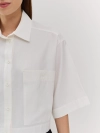 Укороченная Oversize блузка