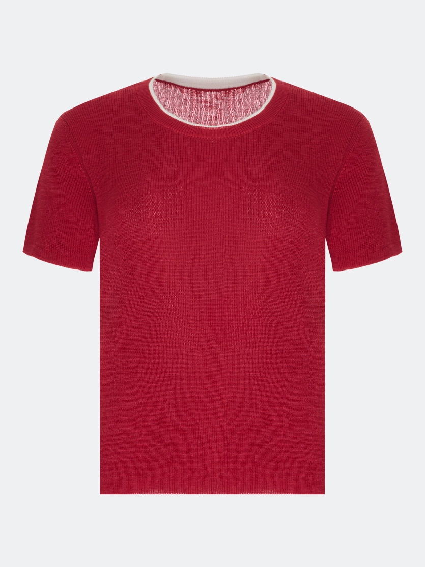 Вязаный джемпер из вискозы