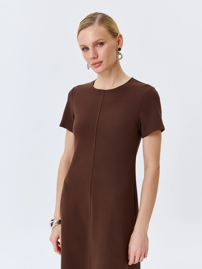 Базовое платье из смесовой вискозы