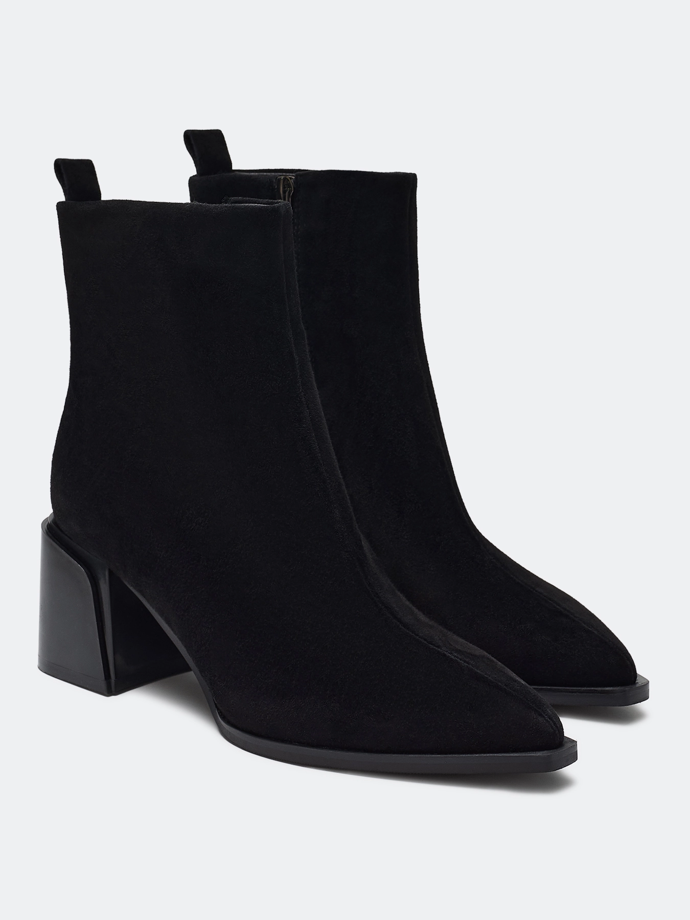 Ботильоны из натуральной замши SAVAGE