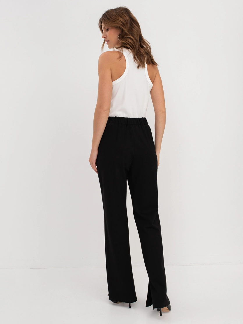 Брюки WIDE LEG из трикотажа