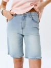 Шорты бермуды из денима