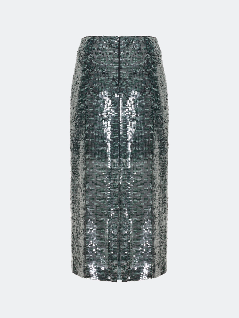 Мерцающая юбка с пайетками