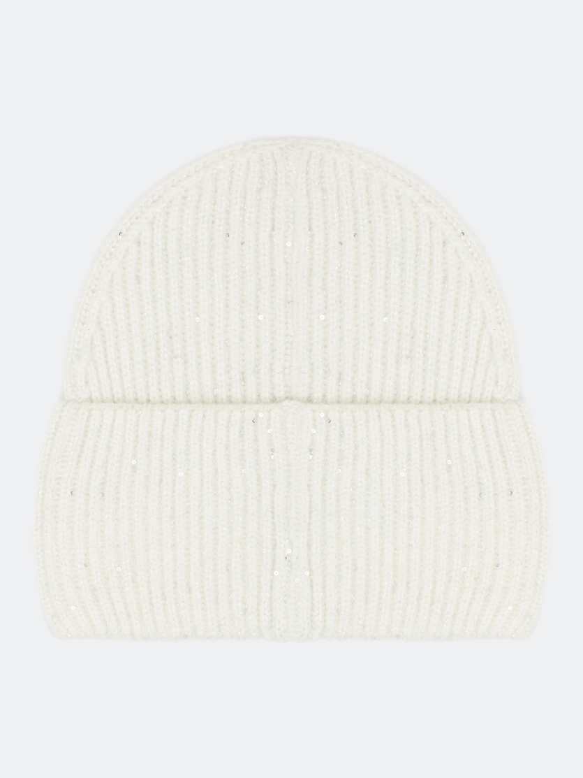 Шапка бини с широким отворотом