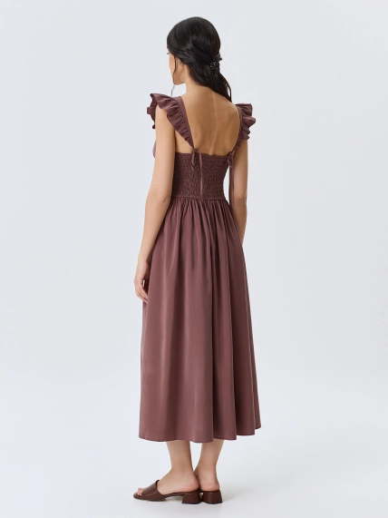 Платье-сарафан из вискозы