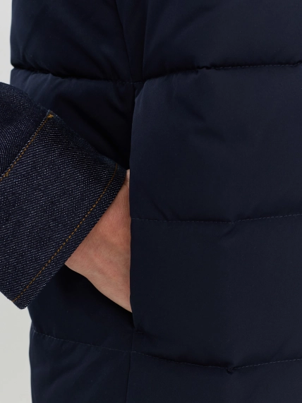 Комбинированная куртка рубашка