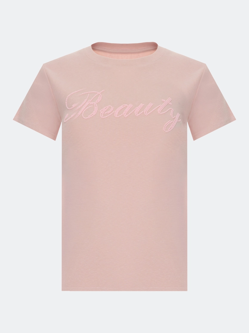 Футболка с вышивкой 