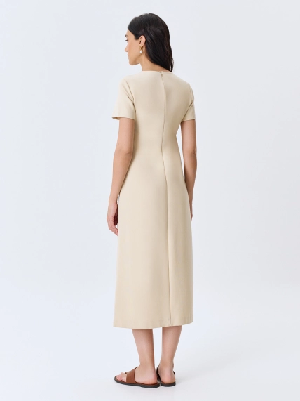 Базовое платье из смесовой вискозы