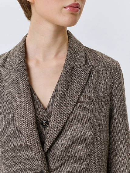 Классический жакет с узором Herringbone