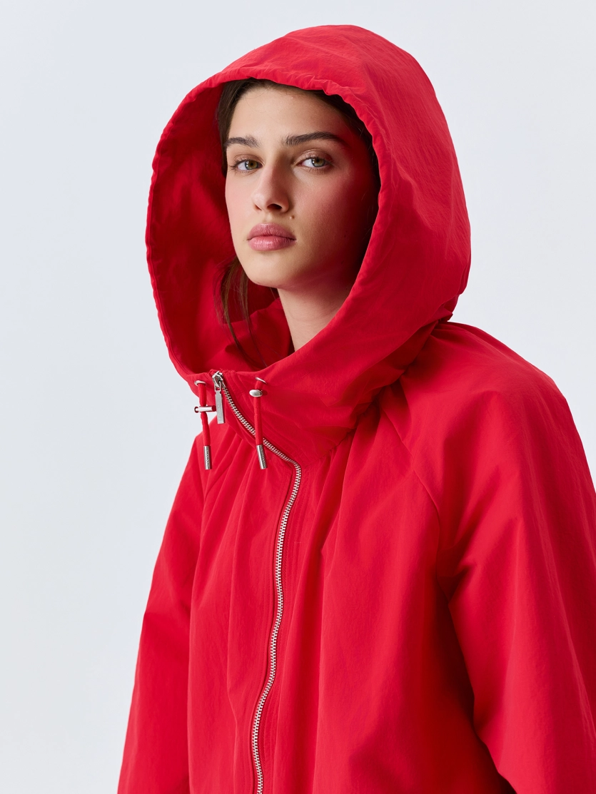 Oversize ветровка из 100% нейлона